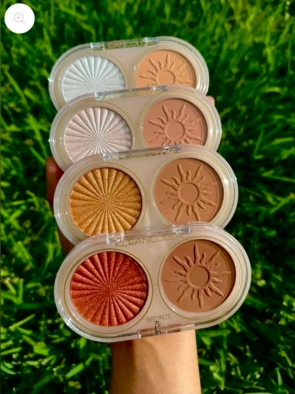 Kleancolor Bronze & Glow Duo - Queen Bee 0.29oz BNIB Discontinued